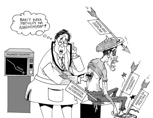 poorest country? editorial cartoon by bladimer usi